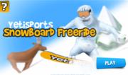 Yetisports - Snowboard Freeride